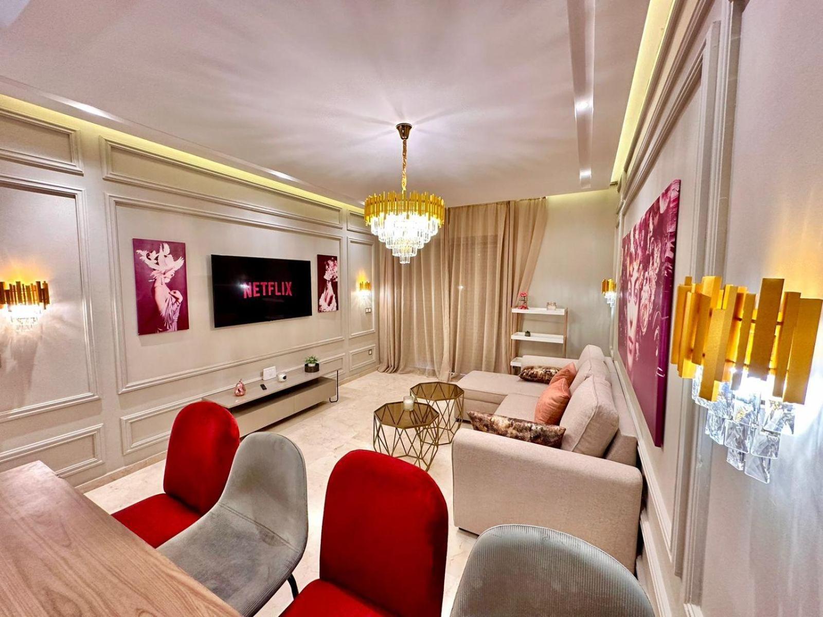 Appartement Luxueux Avec Piscine 10 Minutes Du Centre Ville مراكش المظهر الخارجي الصورة