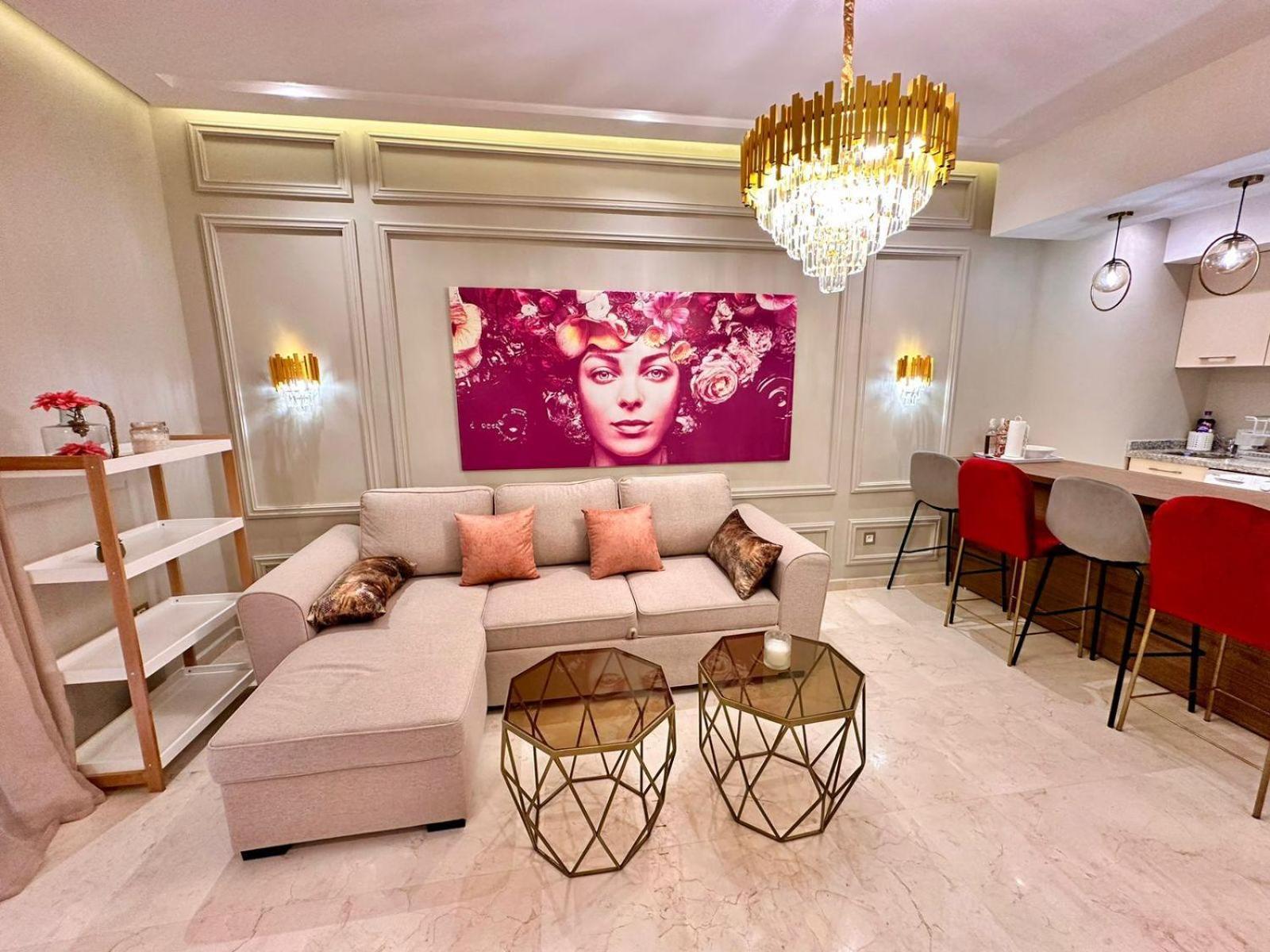 Appartement Luxueux Avec Piscine 10 Minutes Du Centre Ville مراكش المظهر الخارجي الصورة