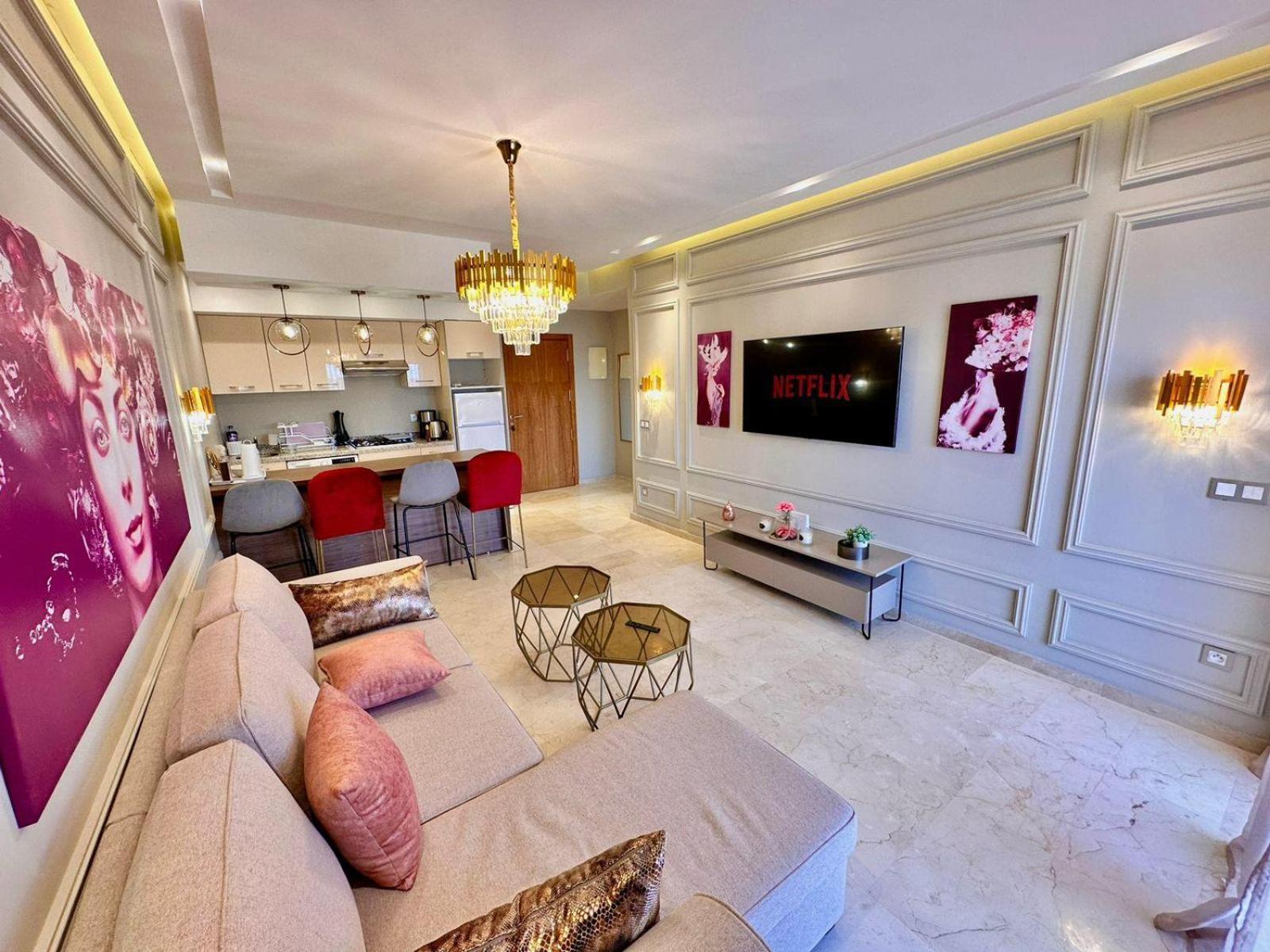 Appartement Luxueux Avec Piscine 10 Minutes Du Centre Ville مراكش المظهر الخارجي الصورة